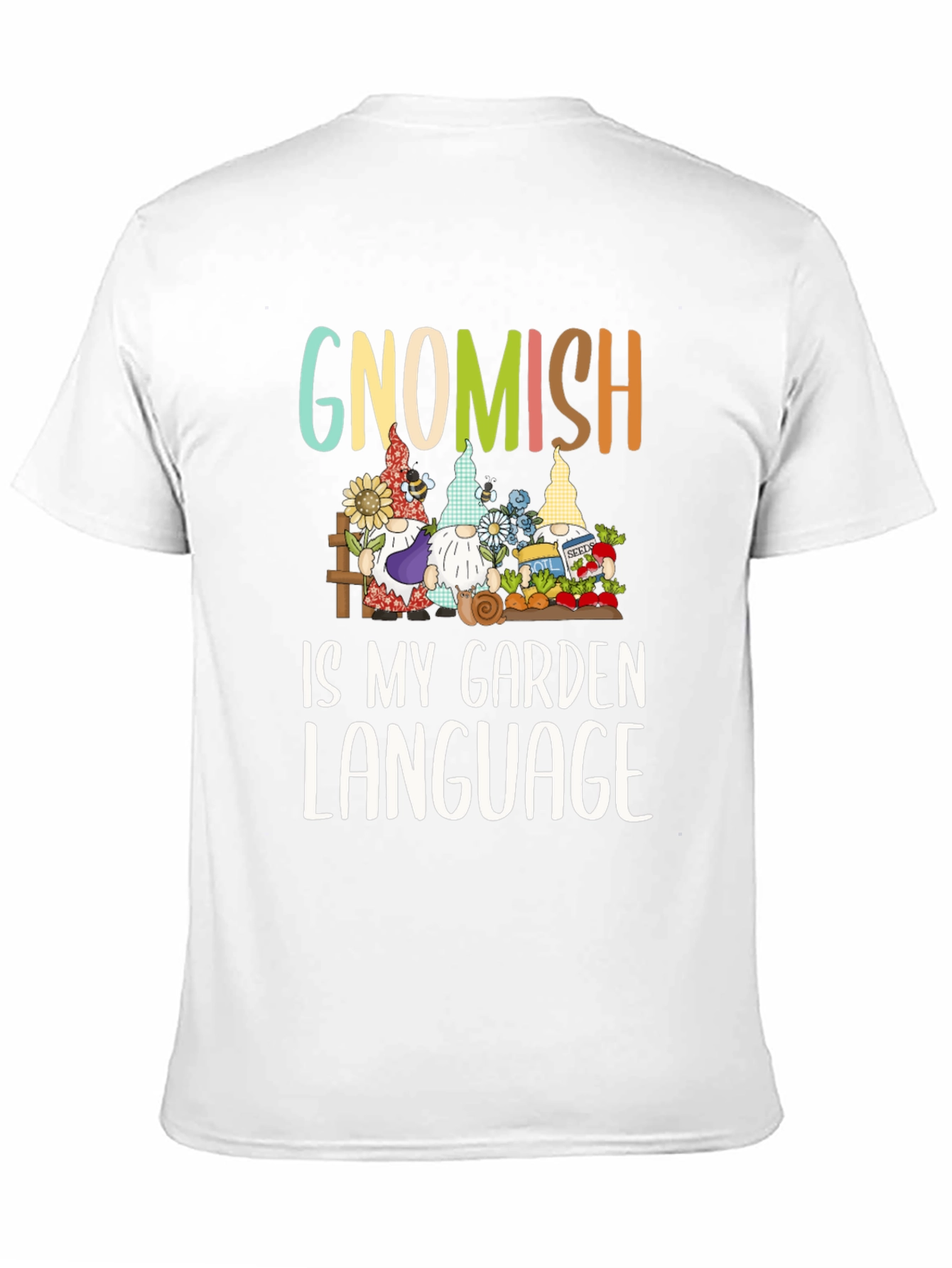 Gnomish Garden Language T-Shirt