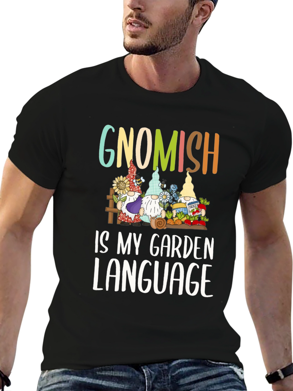 Gnomish Garden Language T-Shirt