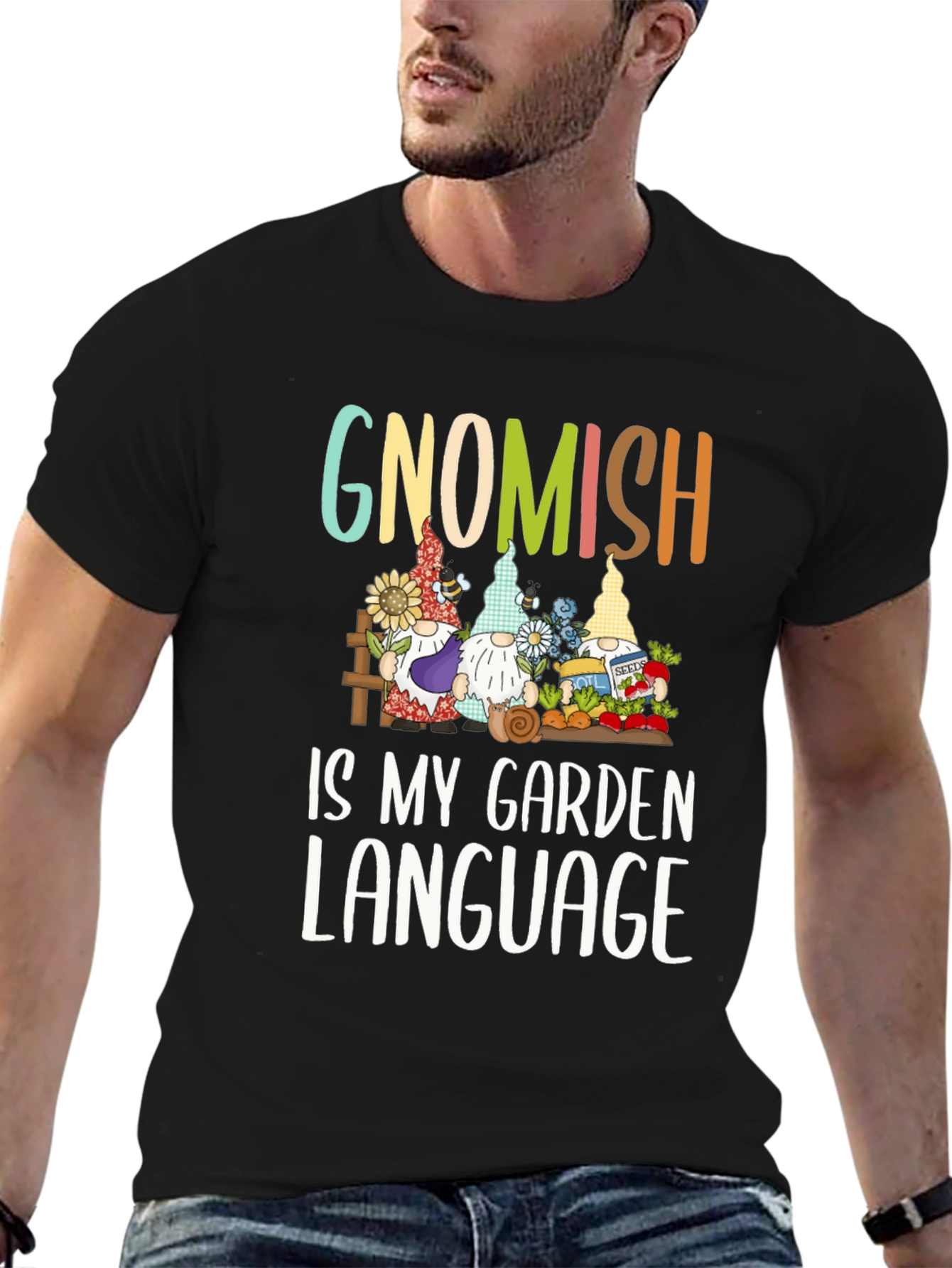 Gnomish Garden Language T-Shirt