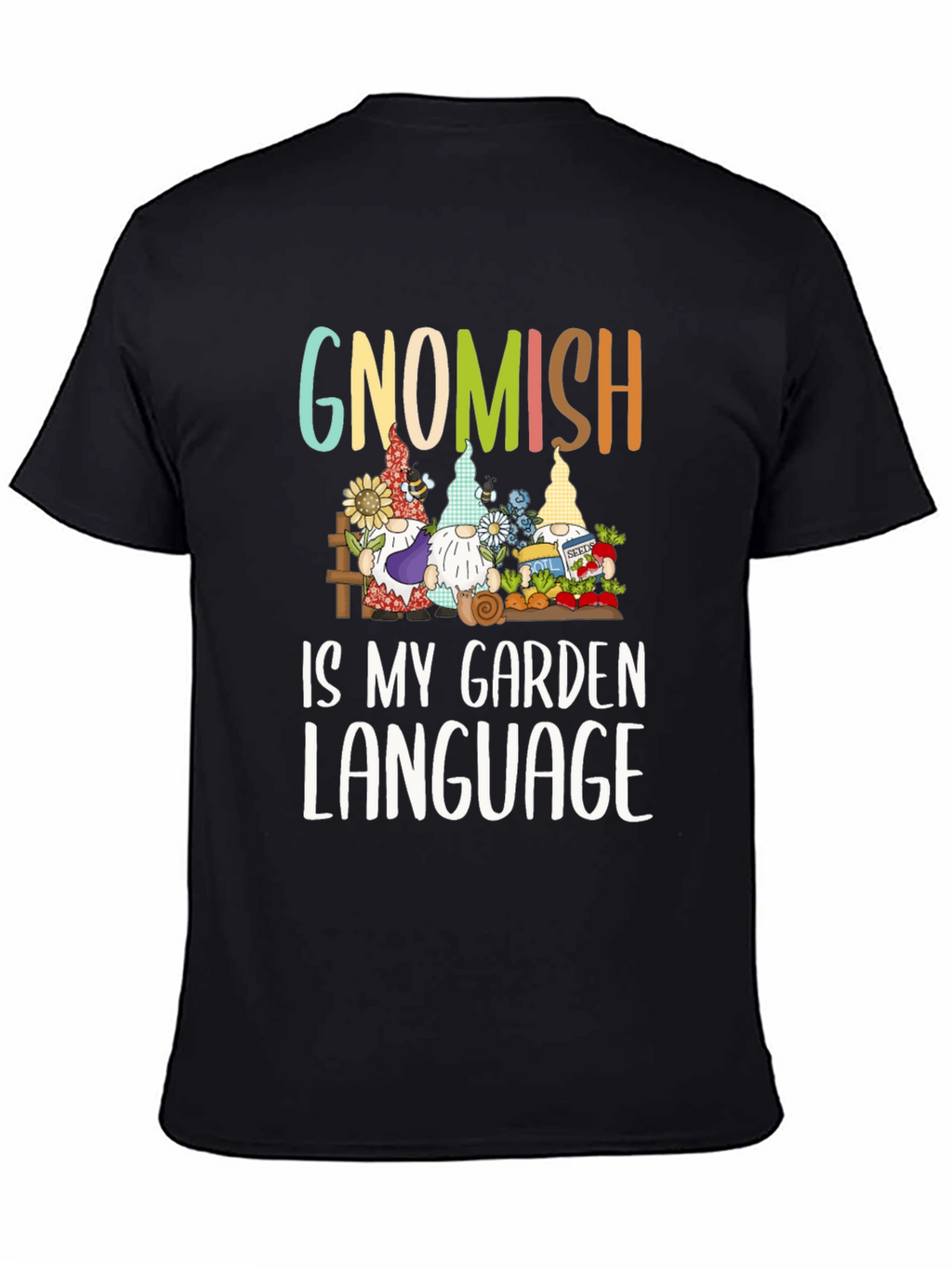 Gnomish Garden Language T-Shirt