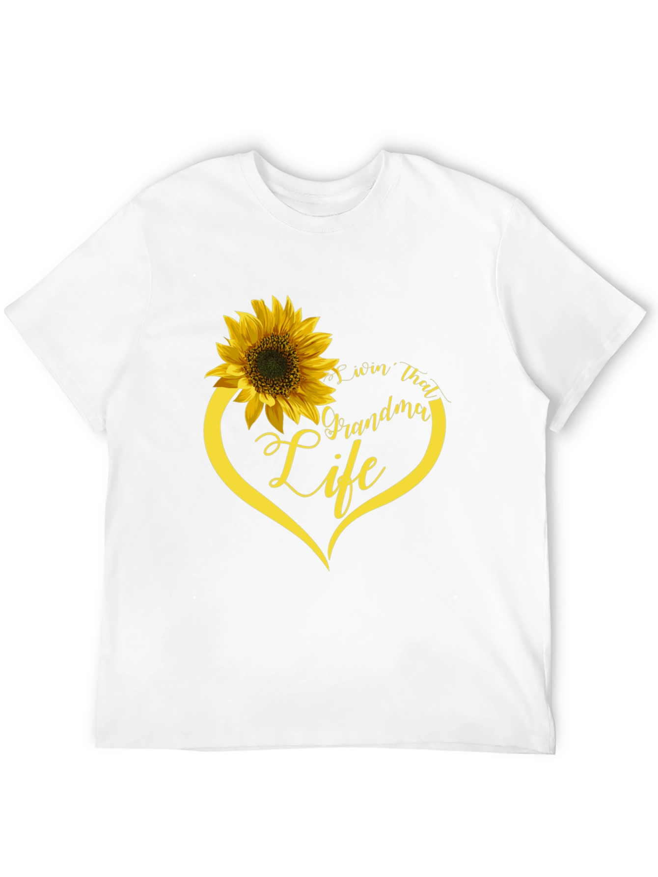 Livin That Grandma Life Sunflower T-Shirt