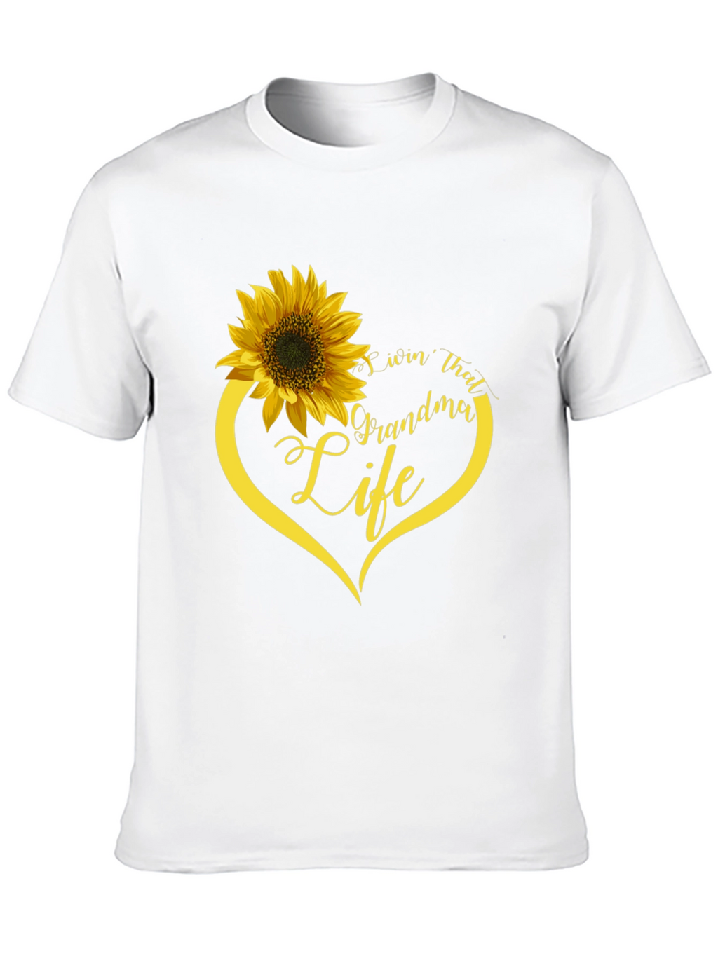 Livin That Grandma Life Sunflower T-Shirt