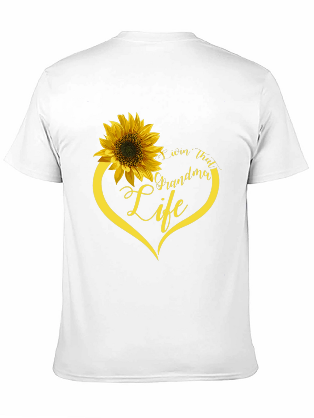 Livin That Grandma Life Sunflower T-Shirt