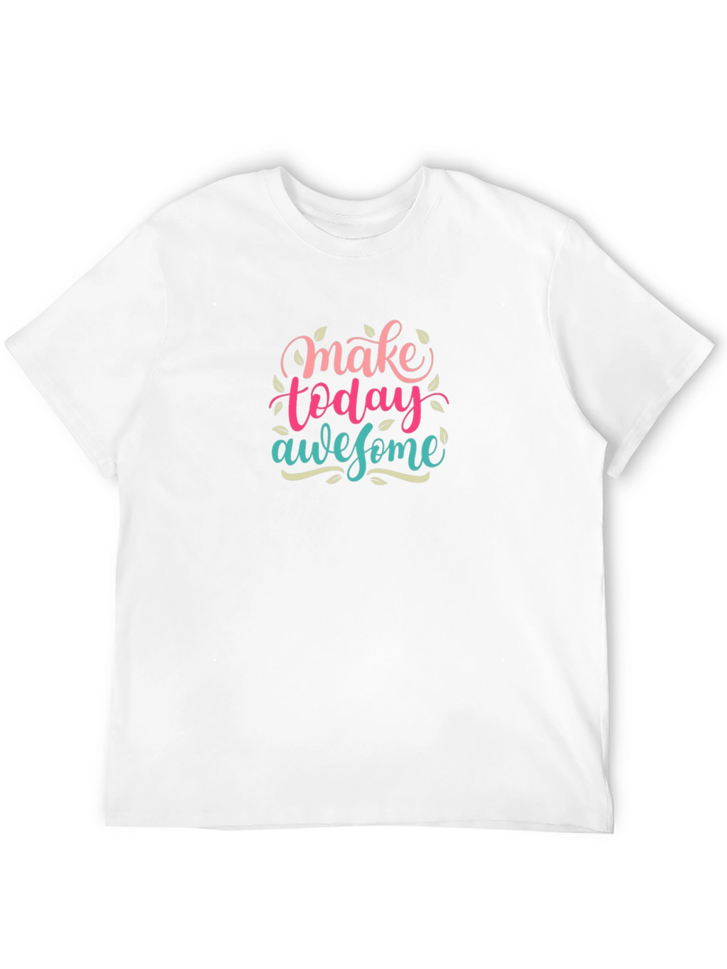 Make Today Awesome Graphic T-Shirt - Black