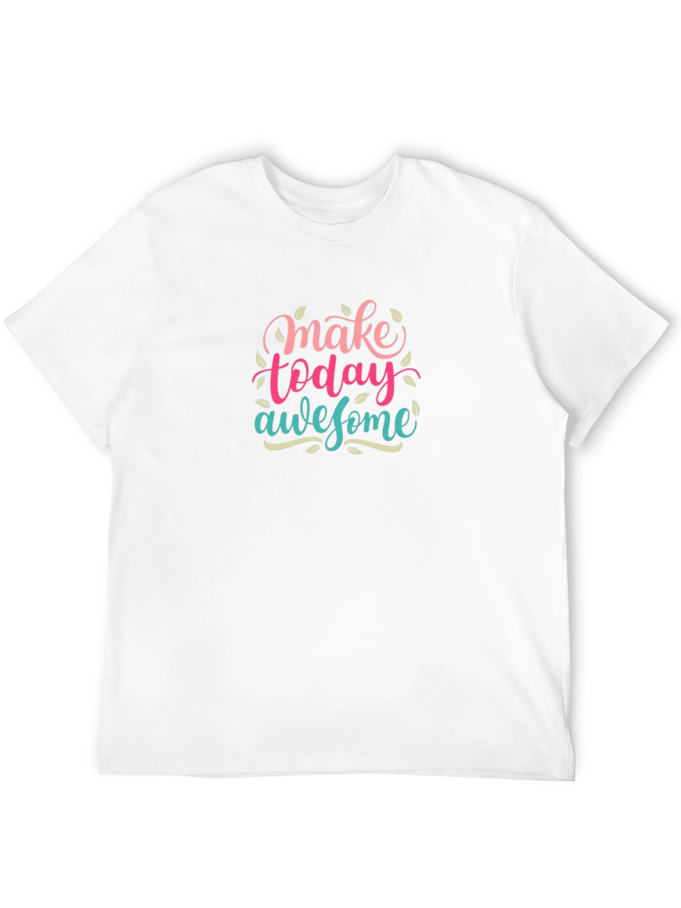 Make Today Awesome Graphic T-Shirt - Black