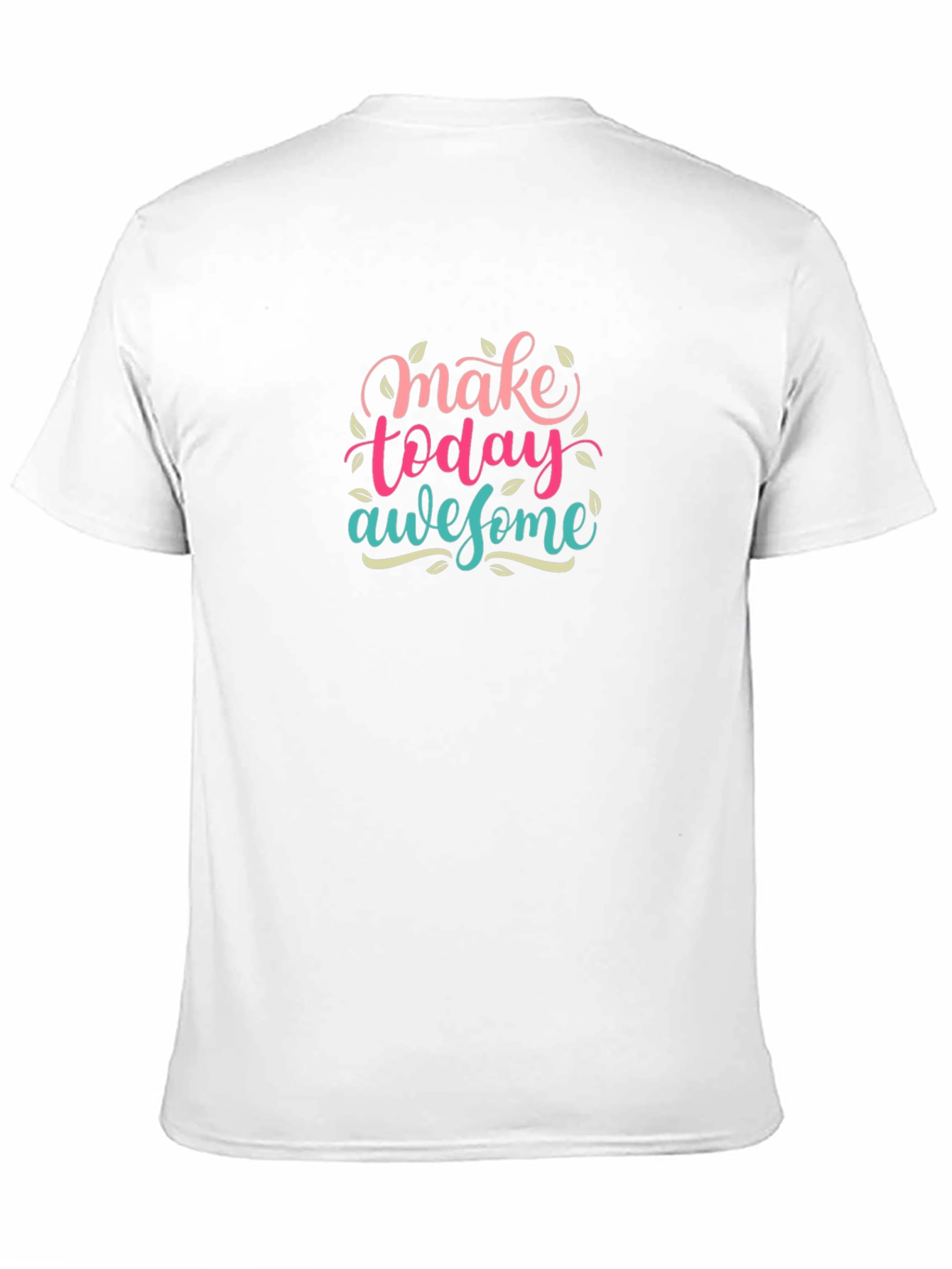Make Today Awesome Graphic T-Shirt - Black