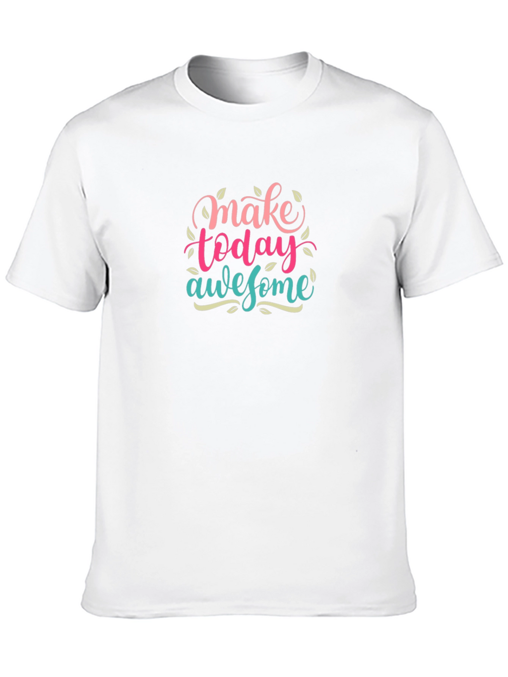 Make Today Awesome Graphic T-Shirt - Black