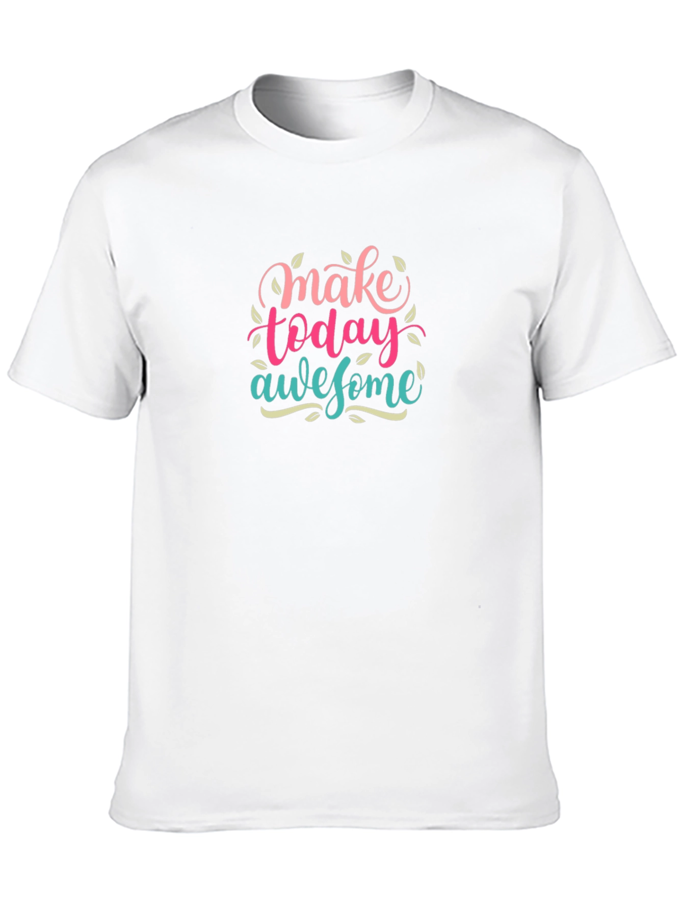 Make Today Awesome Graphic T-Shirt - Black