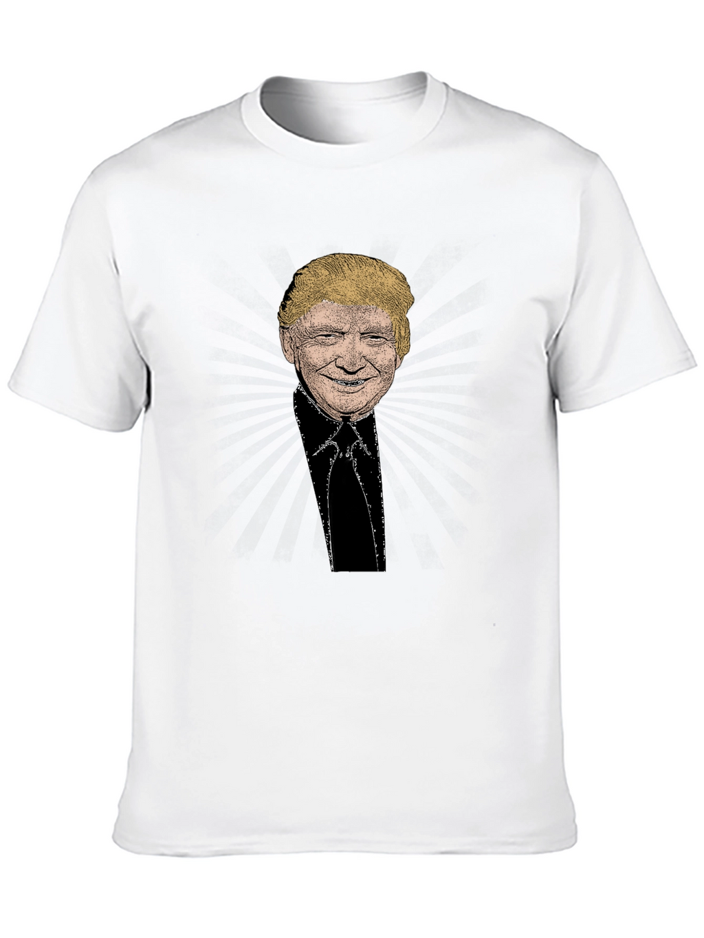Trump Portrait Black T-Shirt