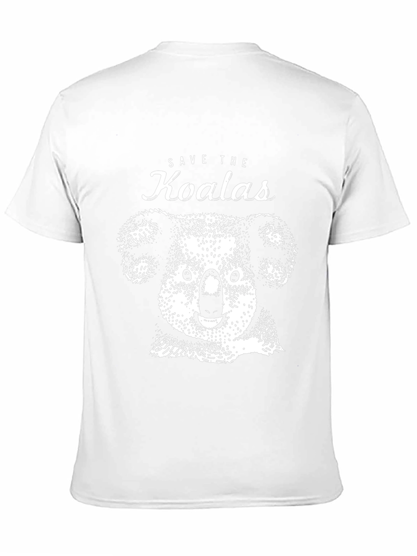 Save the Koalas Graphic T-Shirt - Black