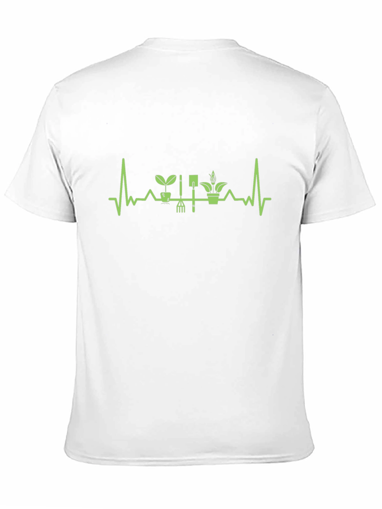Gardening Heartbeat T-Shirt - Love Plants!