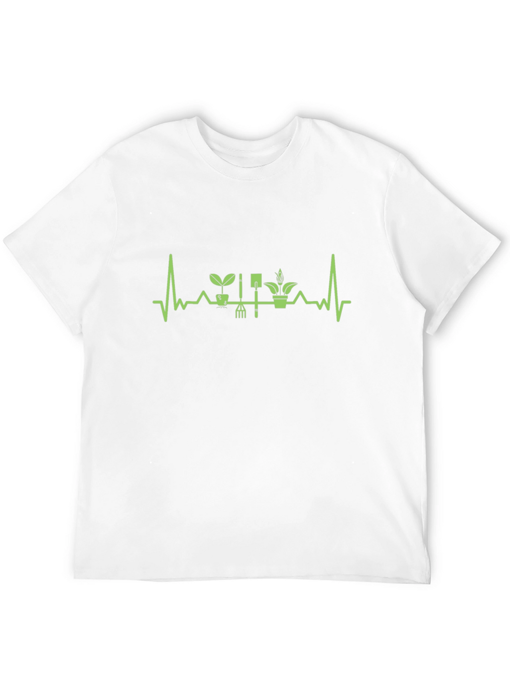 Gardening Heartbeat T-Shirt - Love Plants!