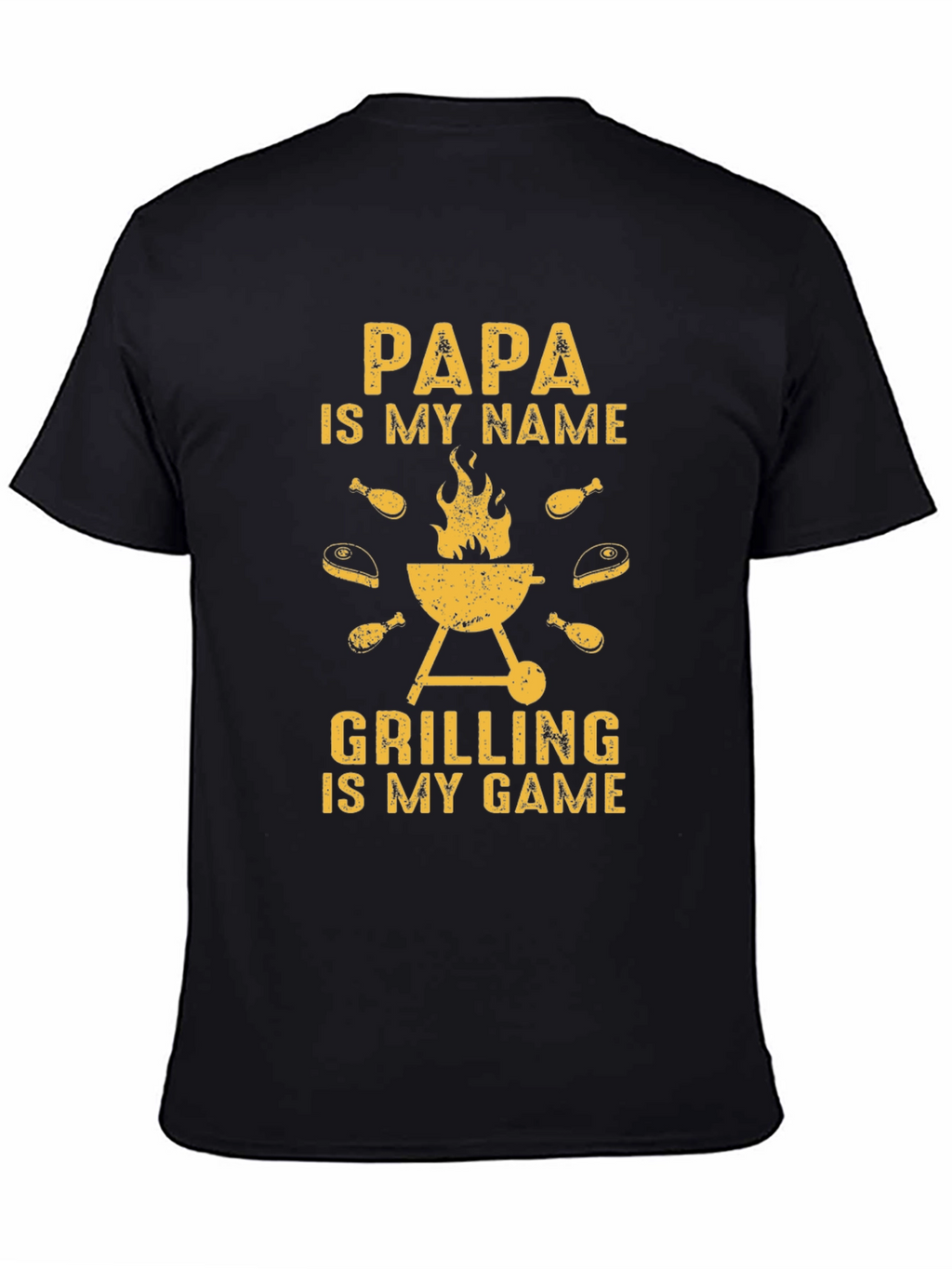 Papas Grilling Game T-Shirt - Perfect BBQ Gift