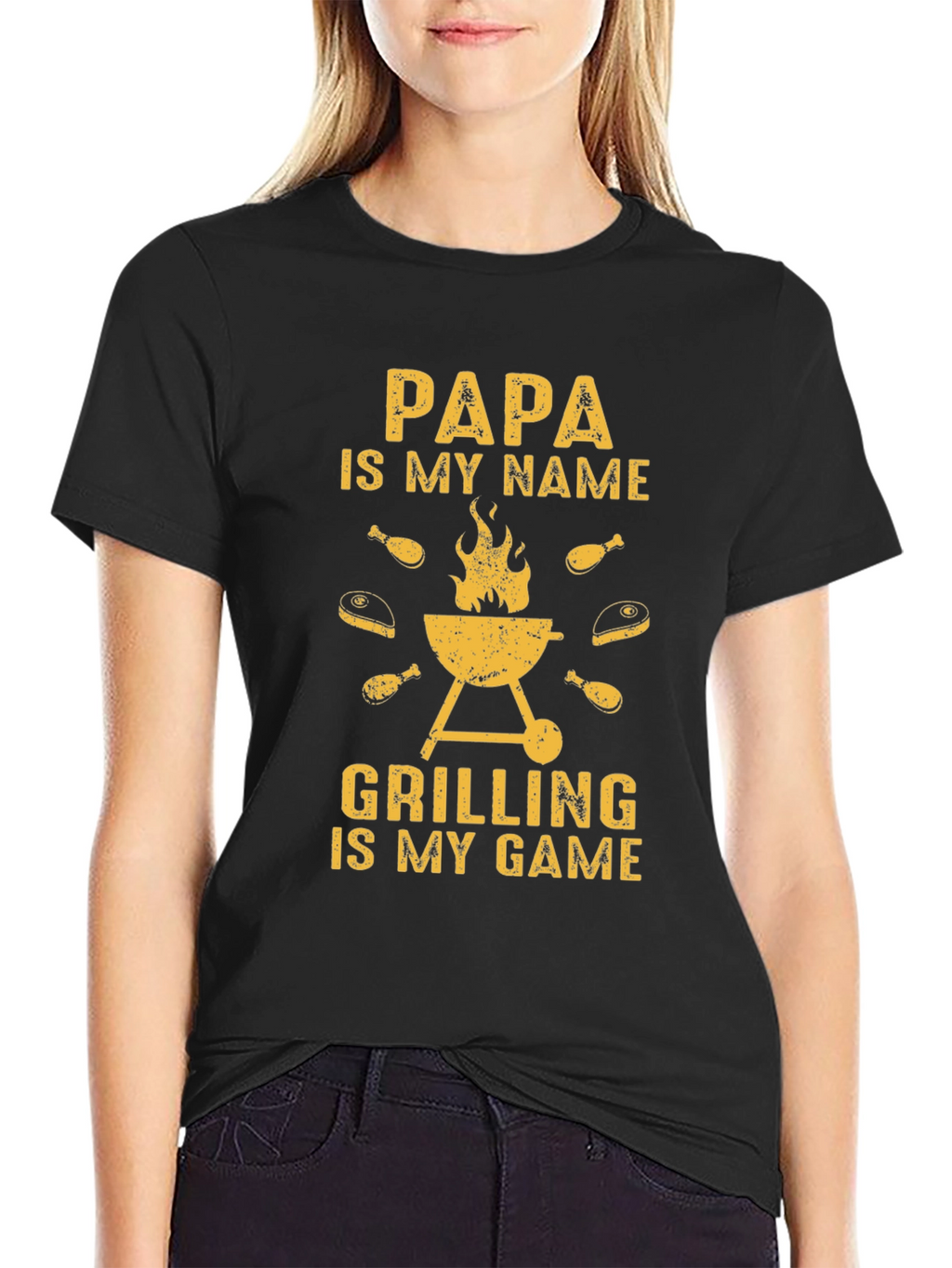 Papas Grilling Game T-Shirt - Perfect BBQ Gift