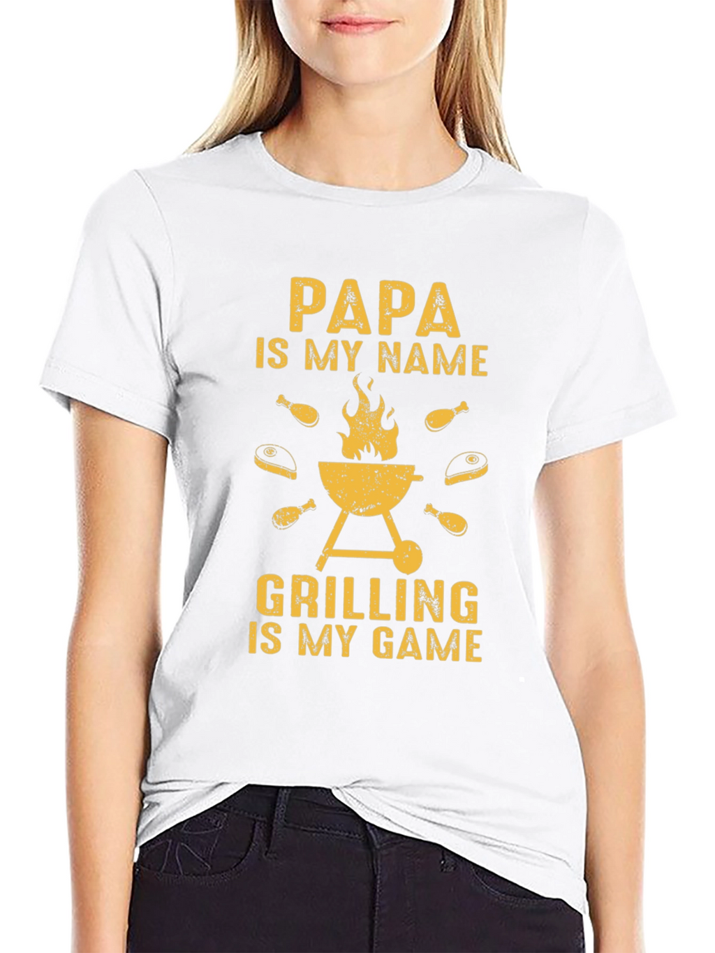 Papas Grilling Game T-Shirt - Perfect BBQ Gift