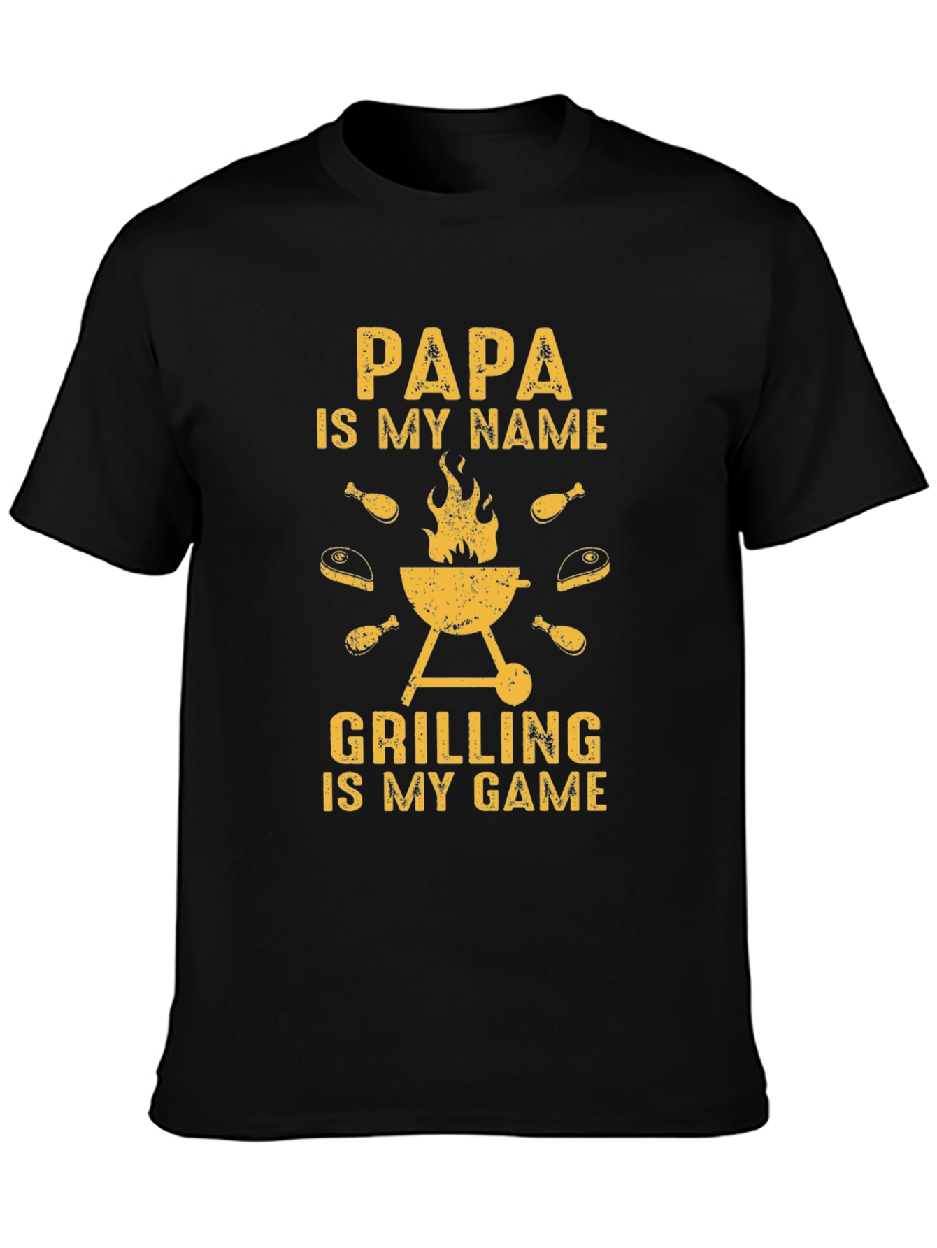 Papas Grilling Game T-Shirt - Perfect BBQ Gift