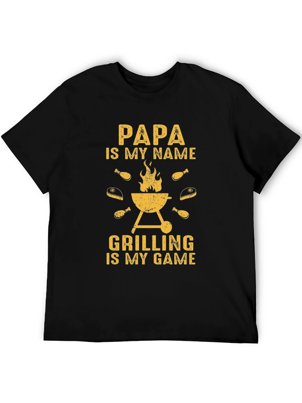 Papas Grilling Game T-Shirt - Perfect BBQ Gift