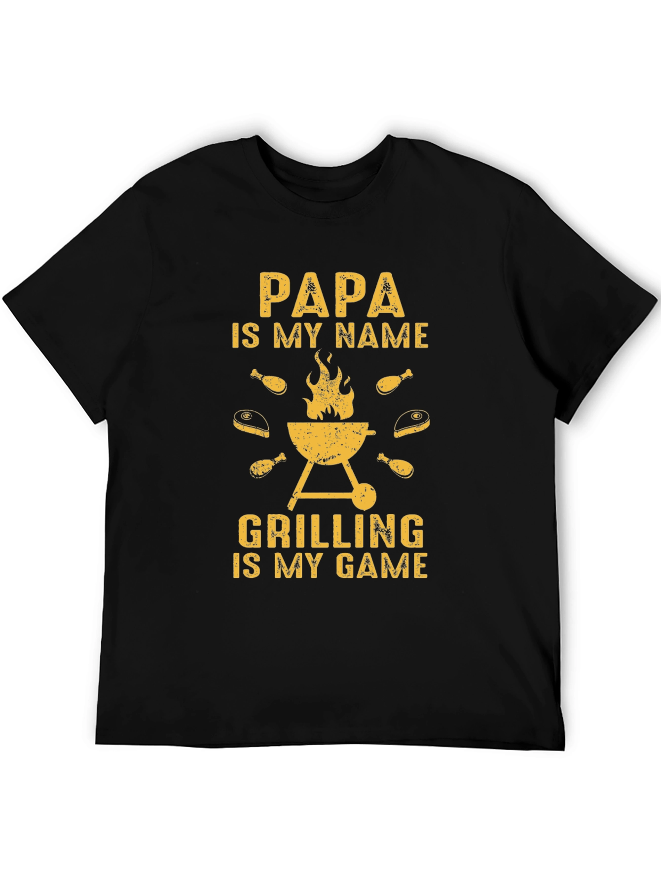 Papas Grilling Game T-Shirt - Perfect BBQ Gift