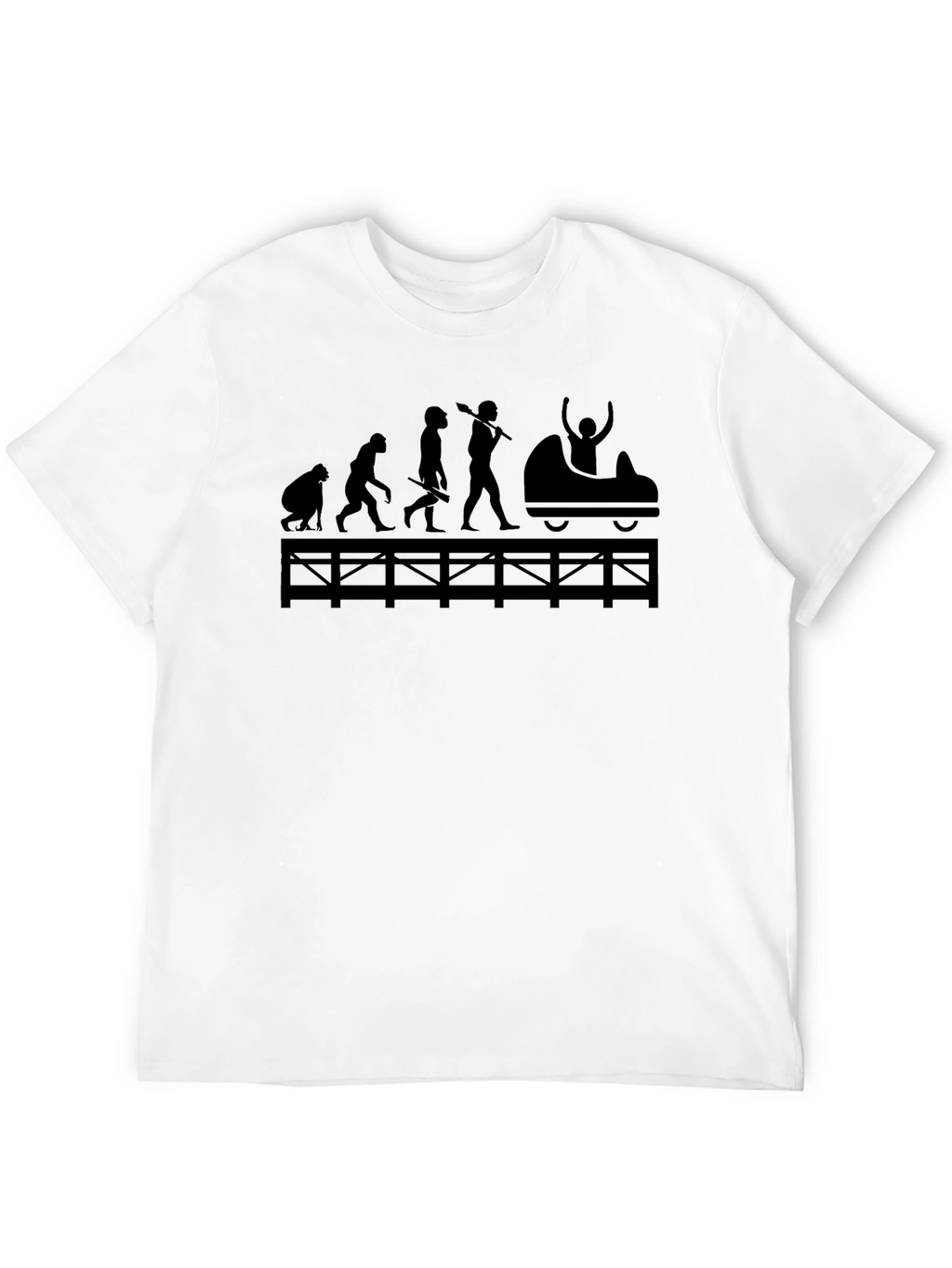 Evolution of Thrill Black T-Shirt