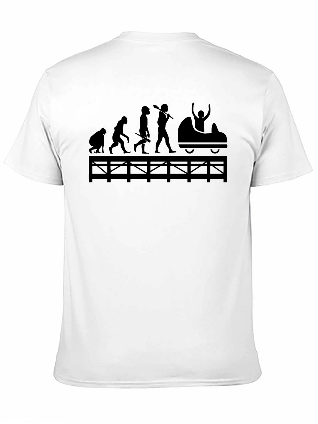 Evolution of Thrill Black T-Shirt