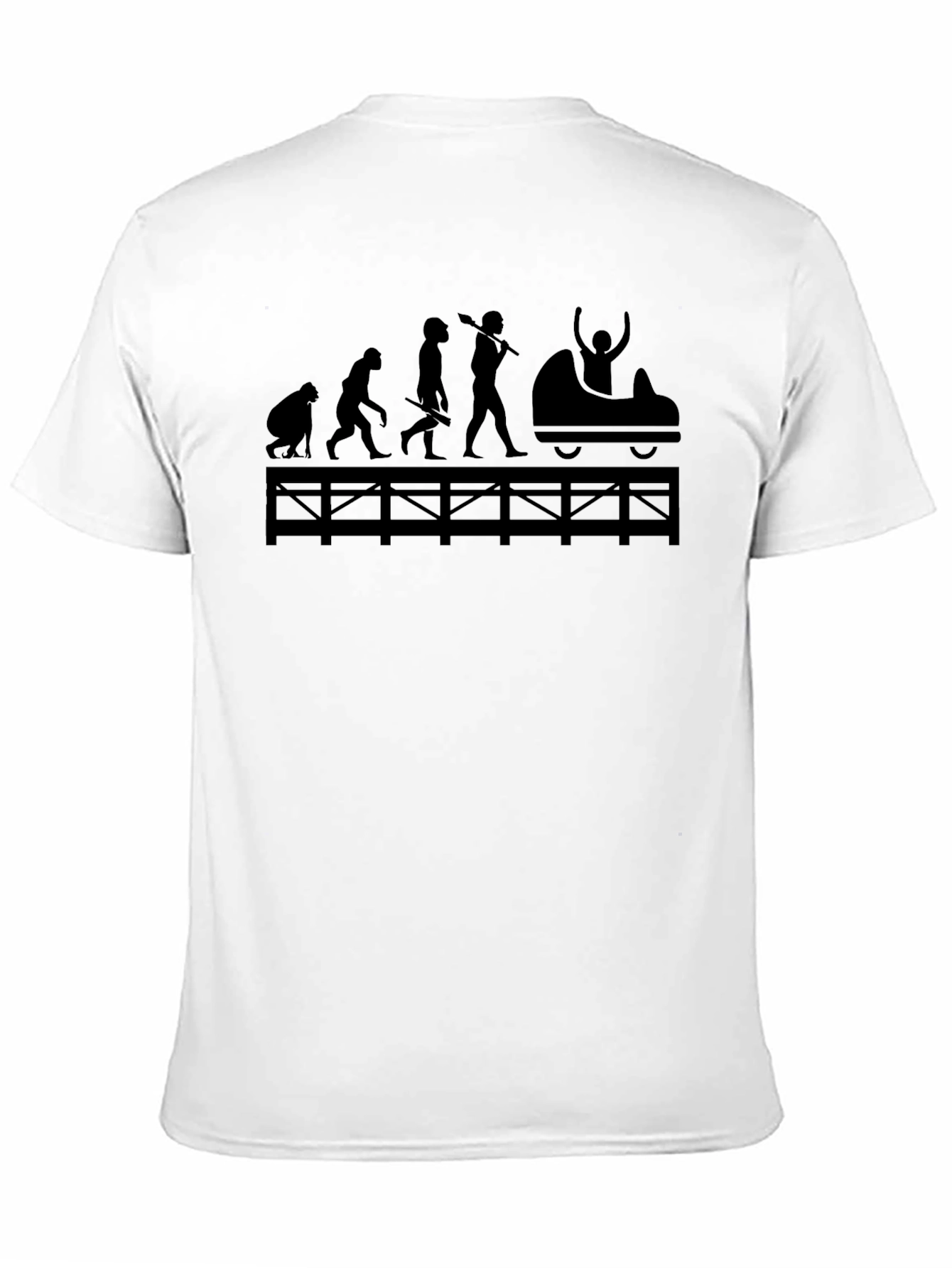 Evolution of Thrill Black T-Shirt
