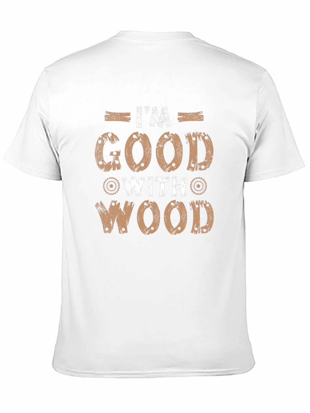 Im Good With Wood Graphic Tee - Black