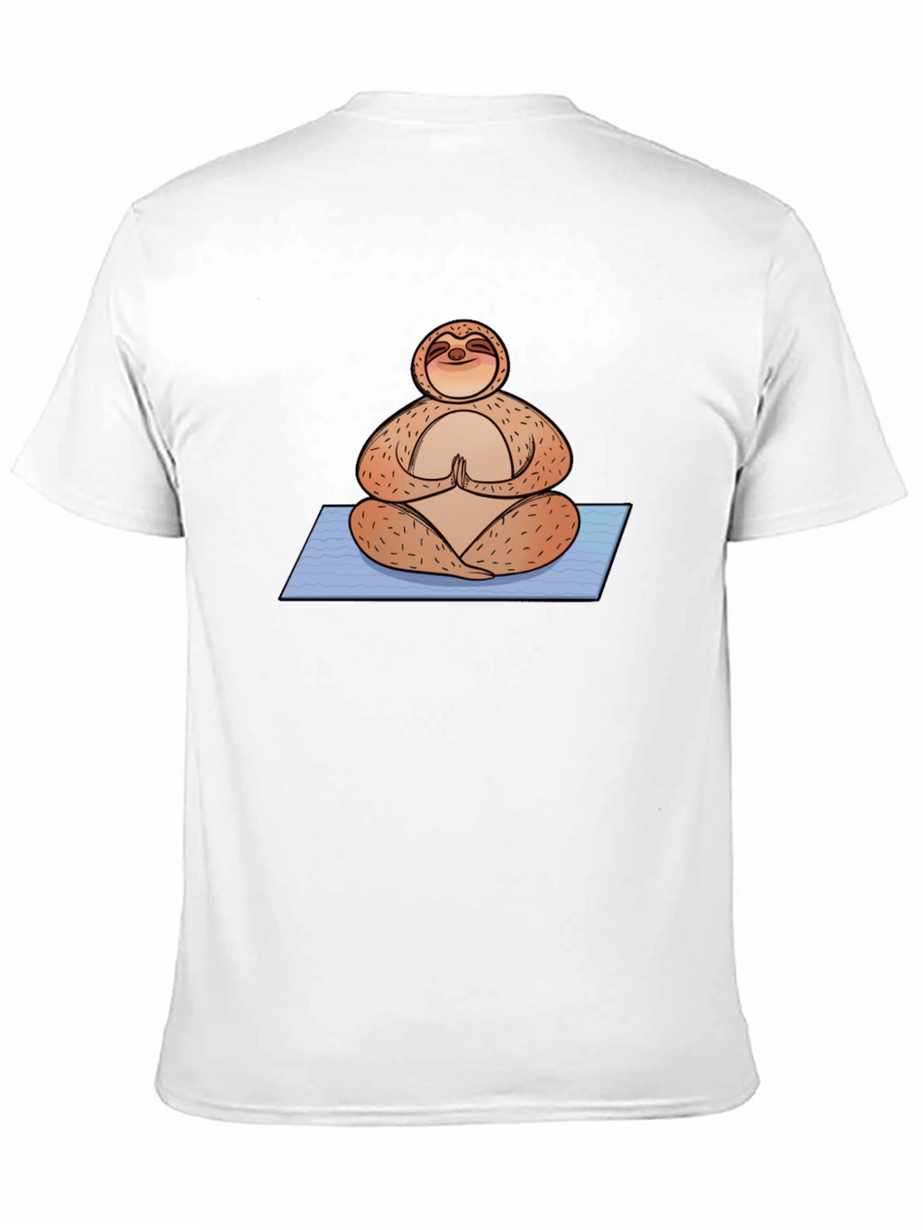 Meditating Sloth Graphic Tee - Relaxed Fit