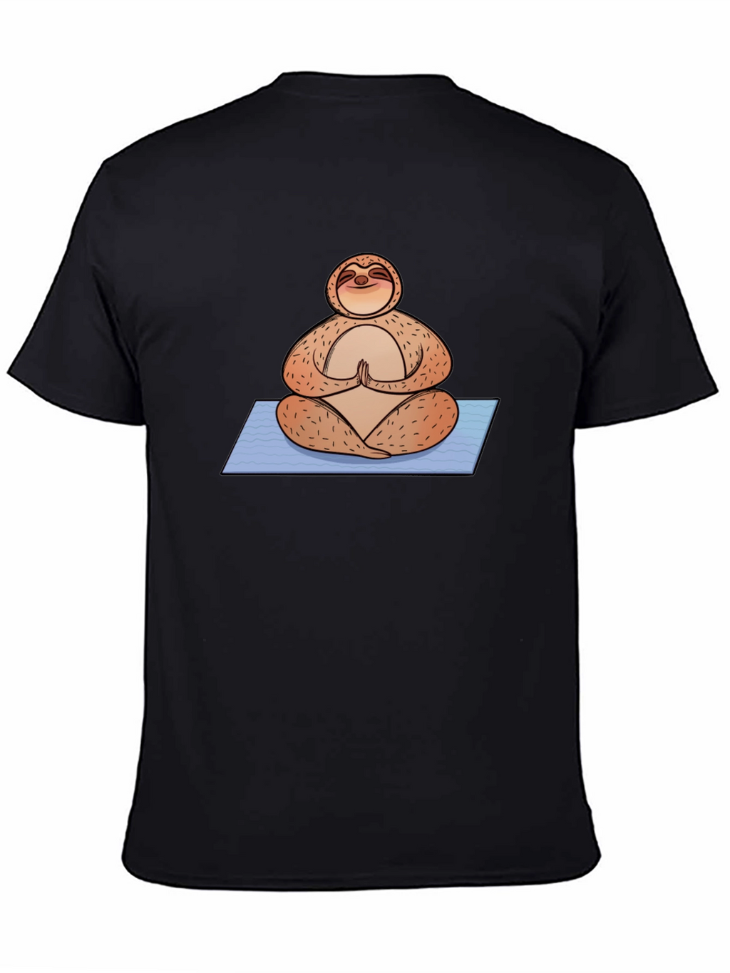 Meditating Sloth Graphic Tee - Relaxed Fit
