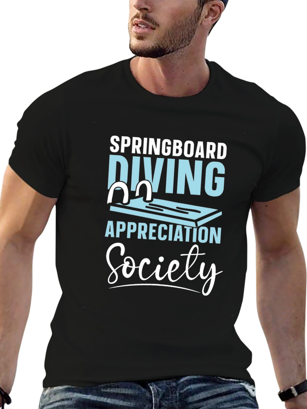 Springboard Diving Appreciation Society T-Shirt