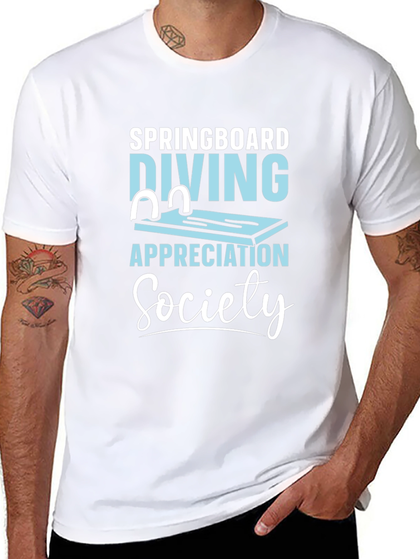 Springboard Diving Appreciation Society T-Shirt