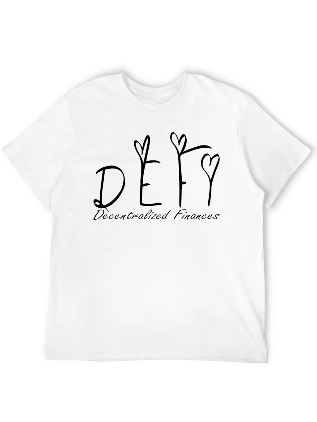 DeFi Heart T-Shirt - Decentralized Finance Tee
