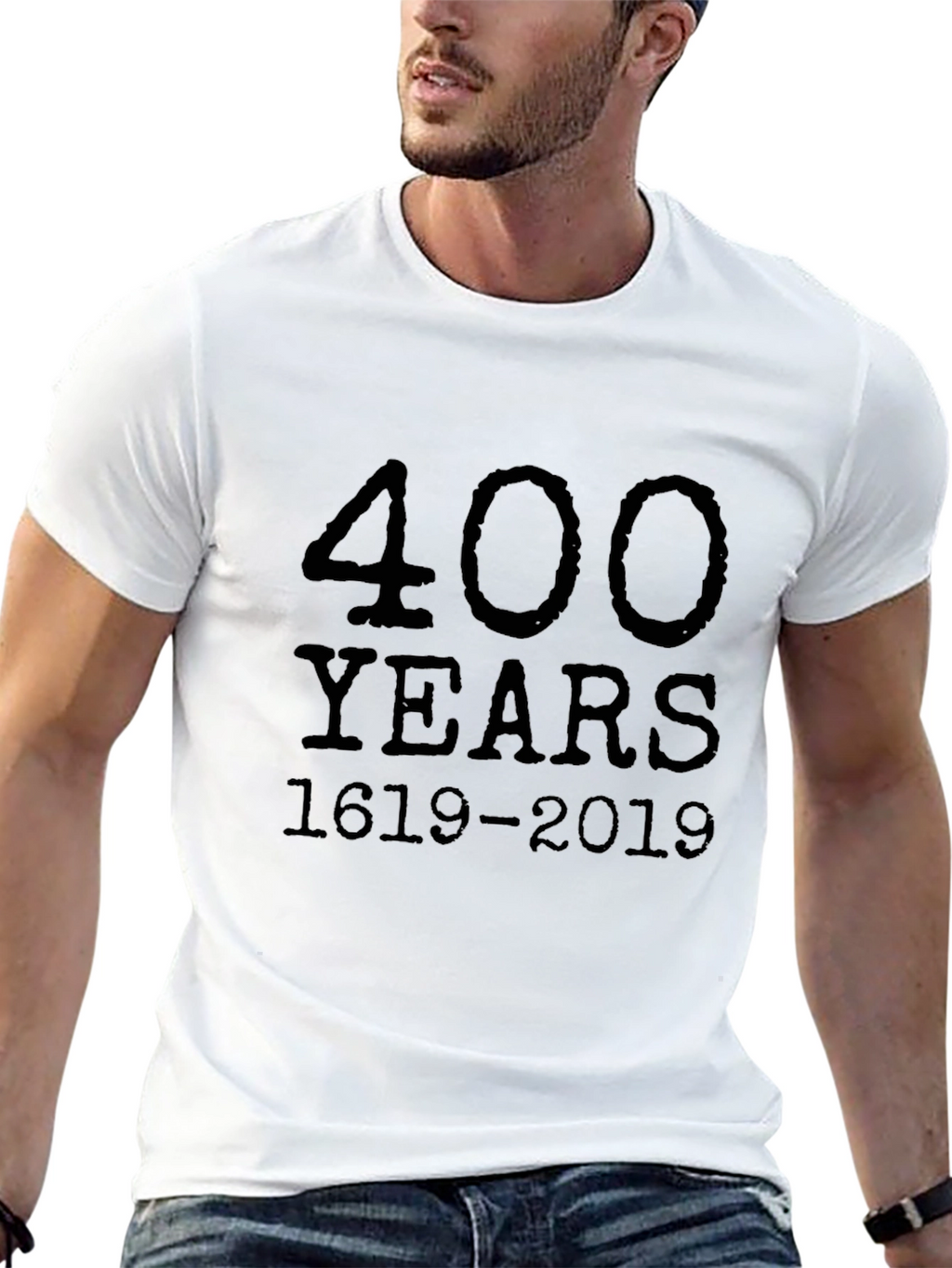400 Years 1619-2019 Graphic Tee