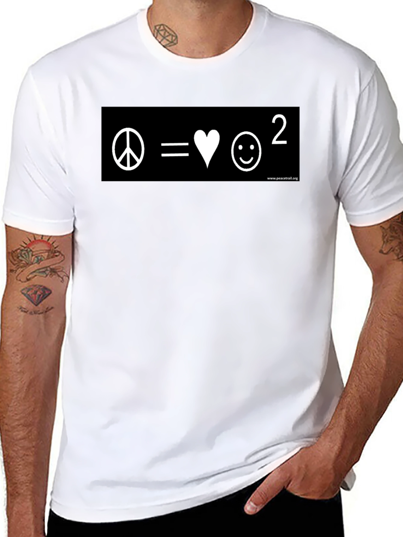 Peace Love & Happiness Tee