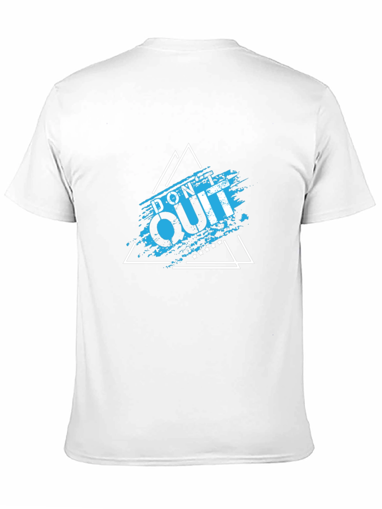 Dont Quit Motivational Black T-Shirt