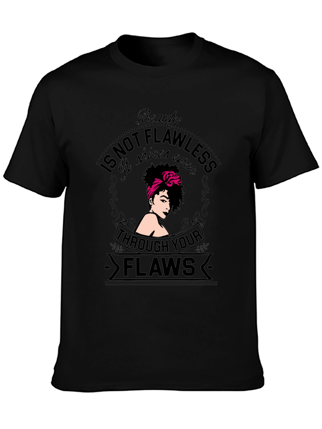 Beauty Through Flaws Graphic Tee - Unisex