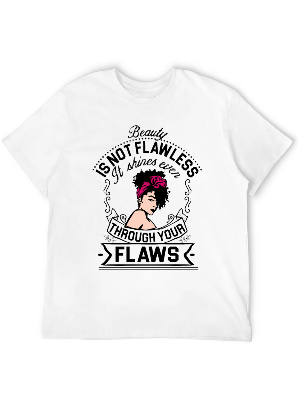 Beauty Through Flaws Graphic Tee - Unisex