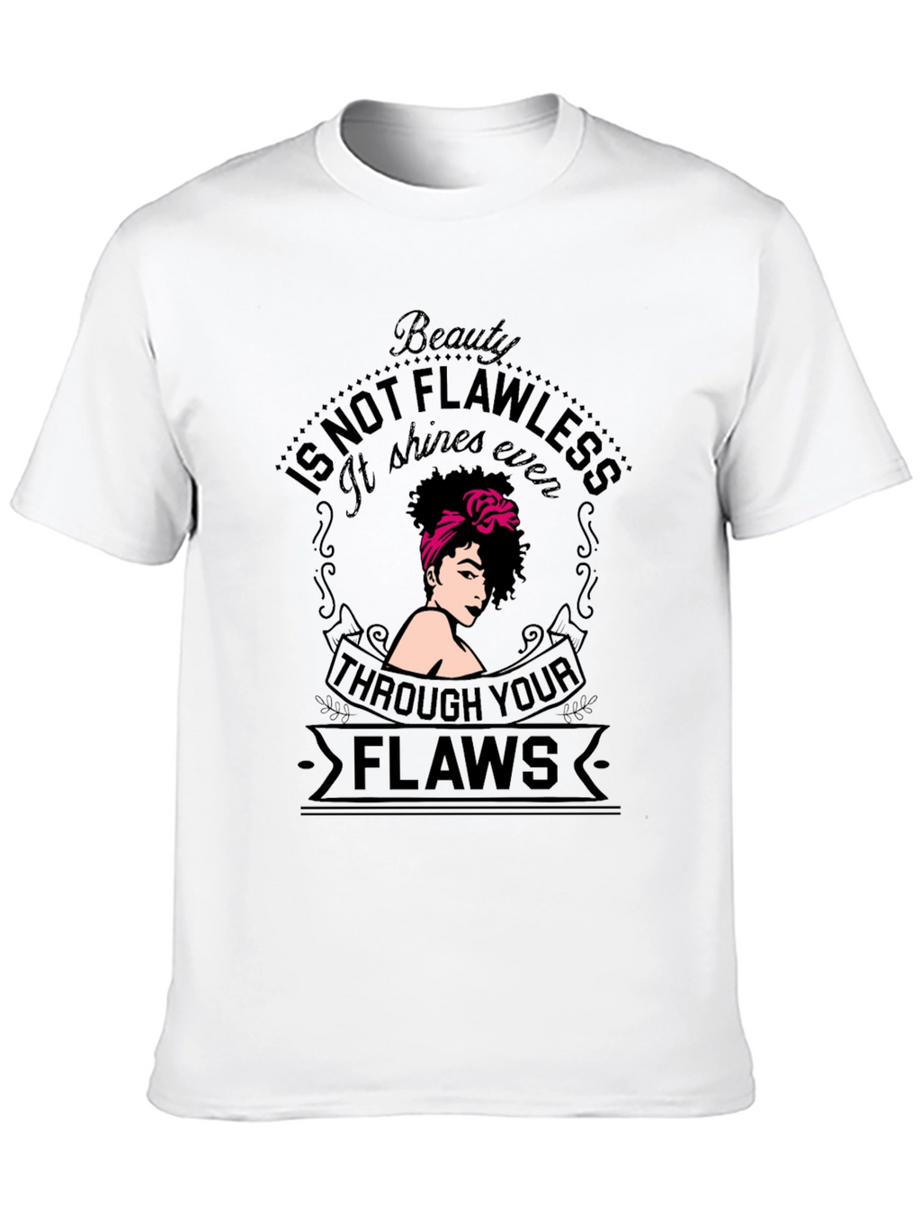 Beauty Through Flaws Graphic Tee - Unisex