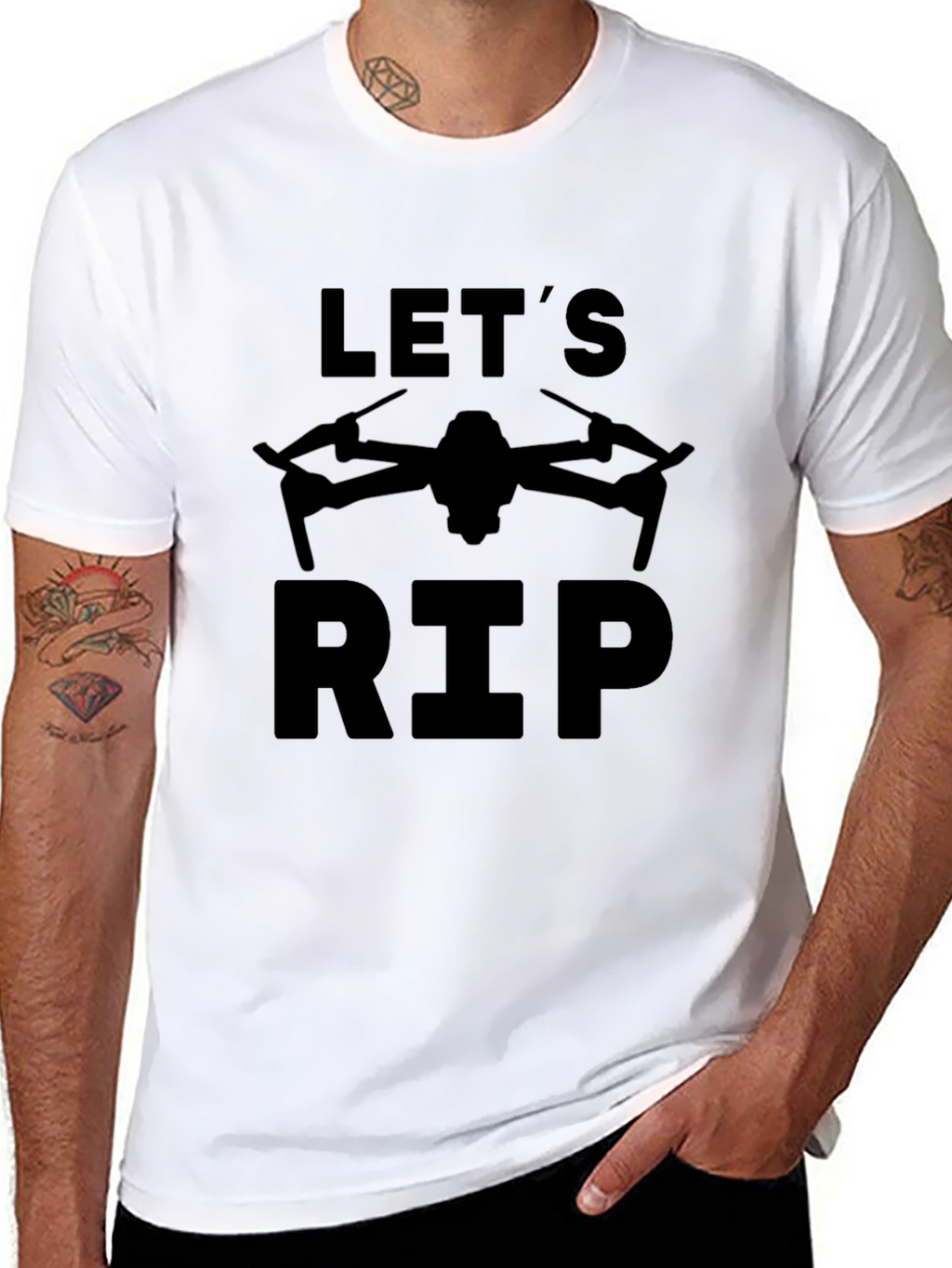 Lets Rip Drone T-Shirt