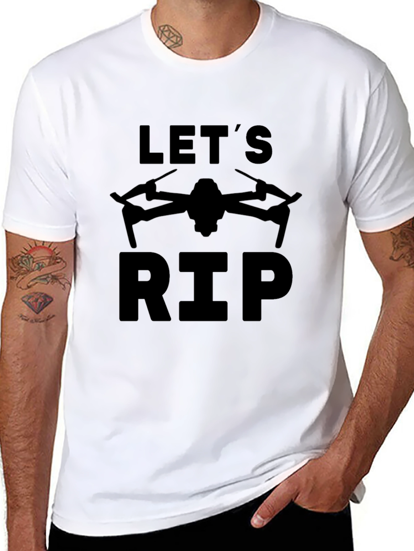 Lets Rip Drone T-Shirt