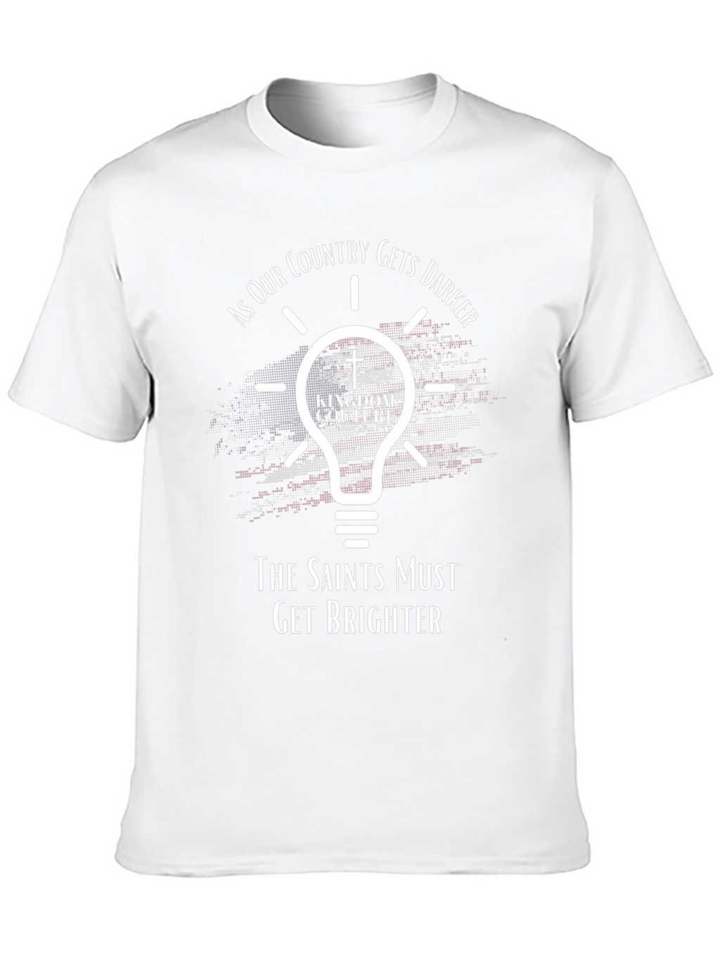 Kingdom Couture Lightbulb Christian Graphic T-Shirt