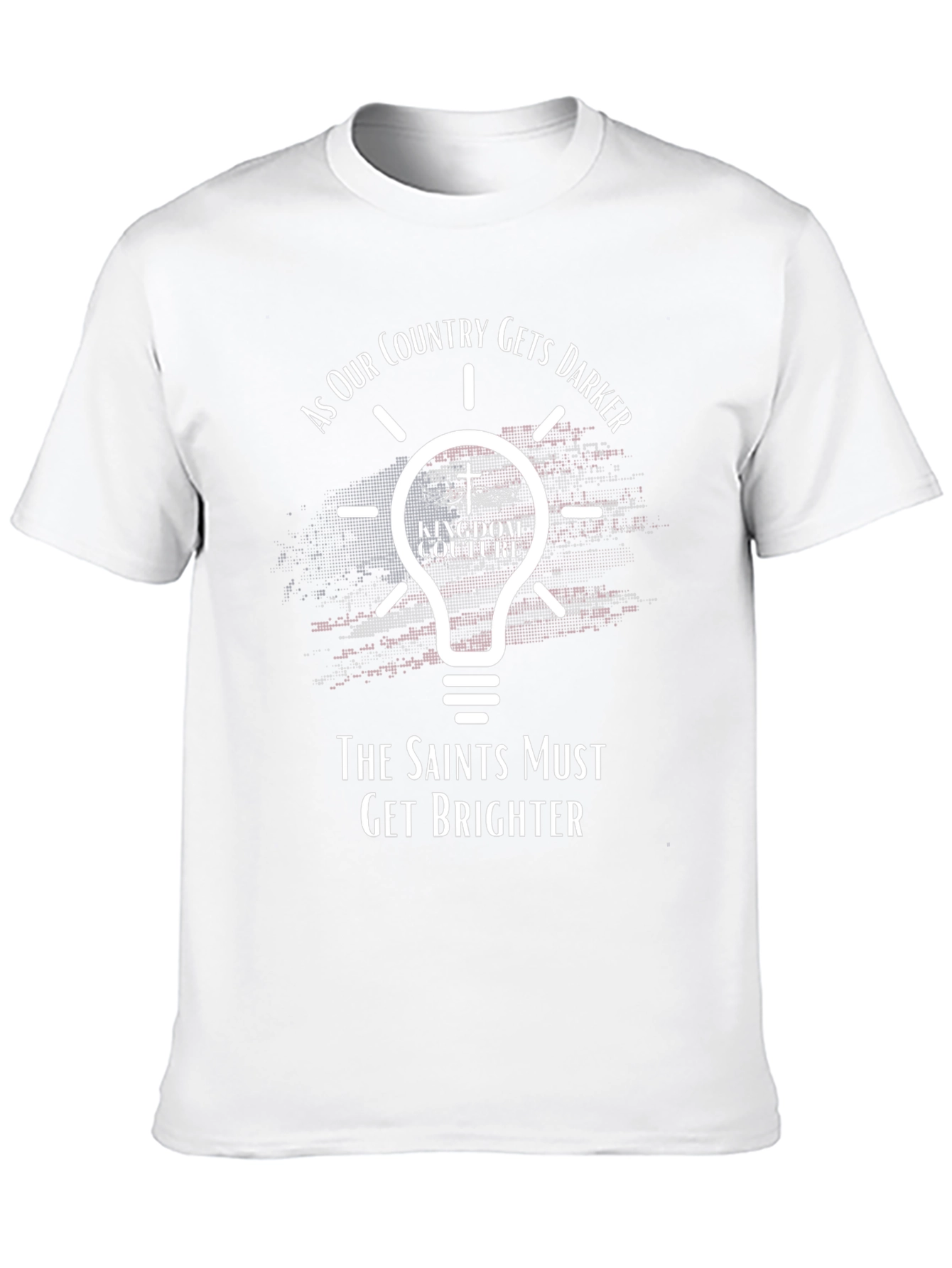 Kingdom Couture Lightbulb Christian Graphic T-Shirt