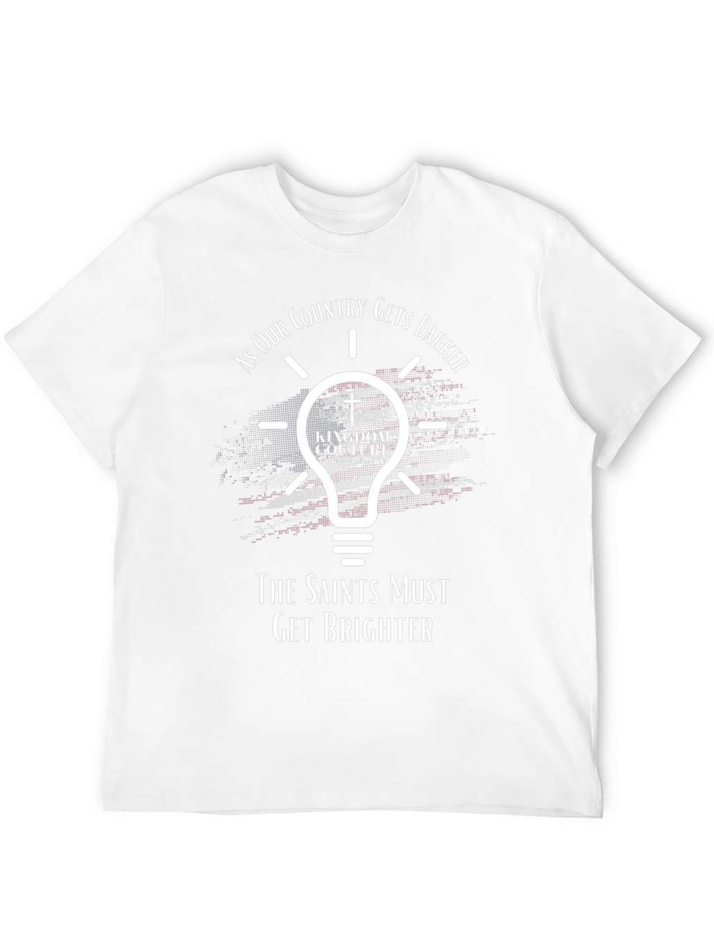 Kingdom Couture Lightbulb Christian Graphic T-Shirt