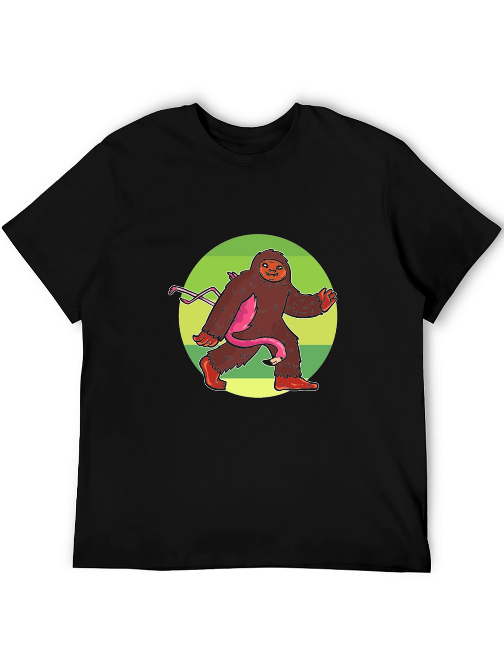 Sasquatch Flamingo T-Shirt