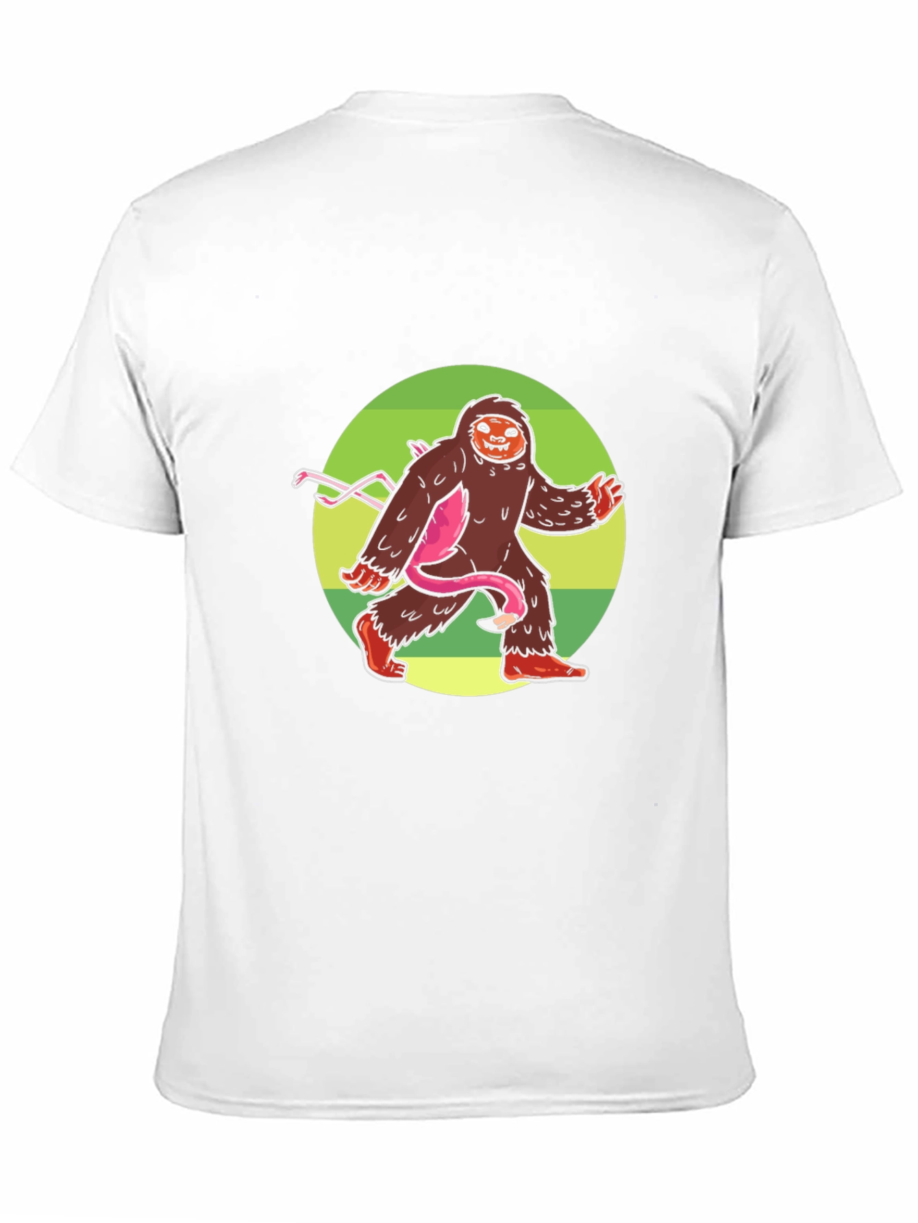 Sasquatch Flamingo T-Shirt