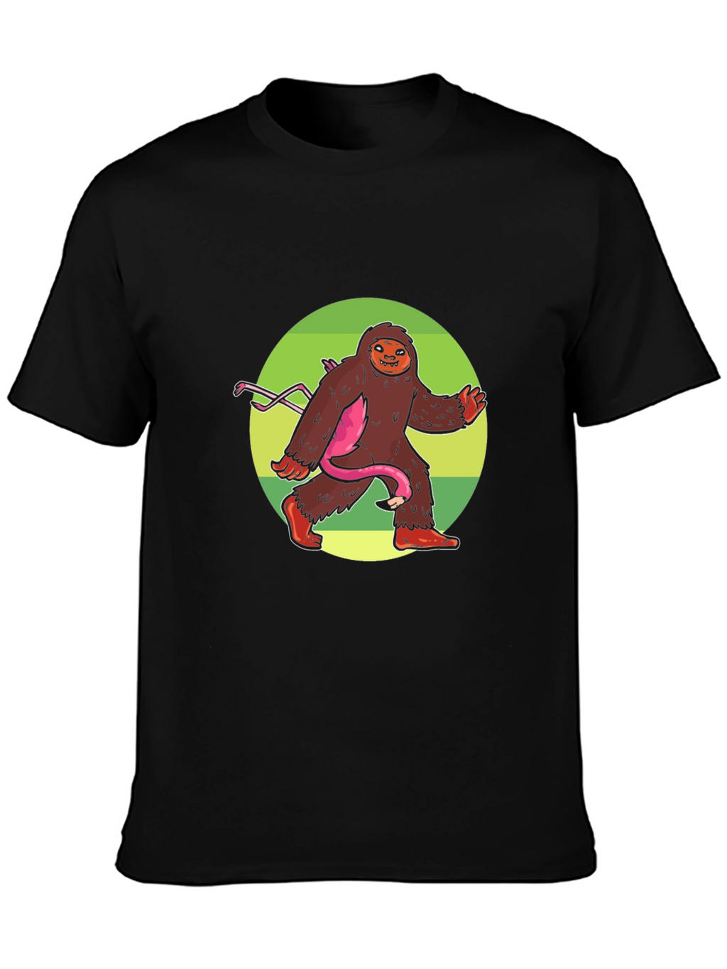 Sasquatch Flamingo T-Shirt