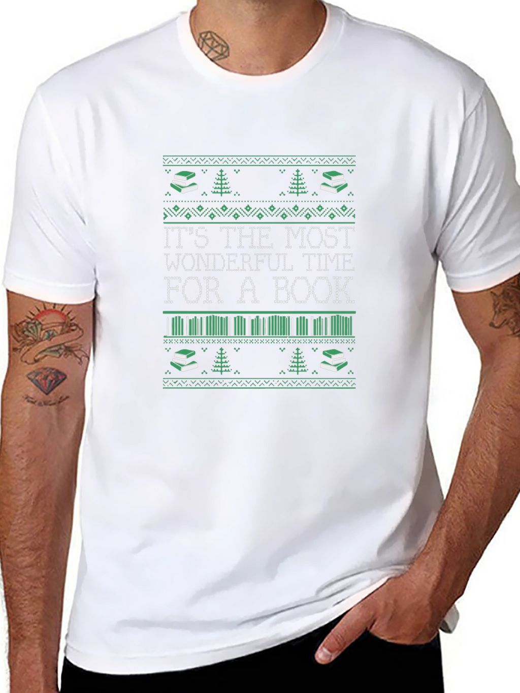 Bookworm Holiday T-Shirt