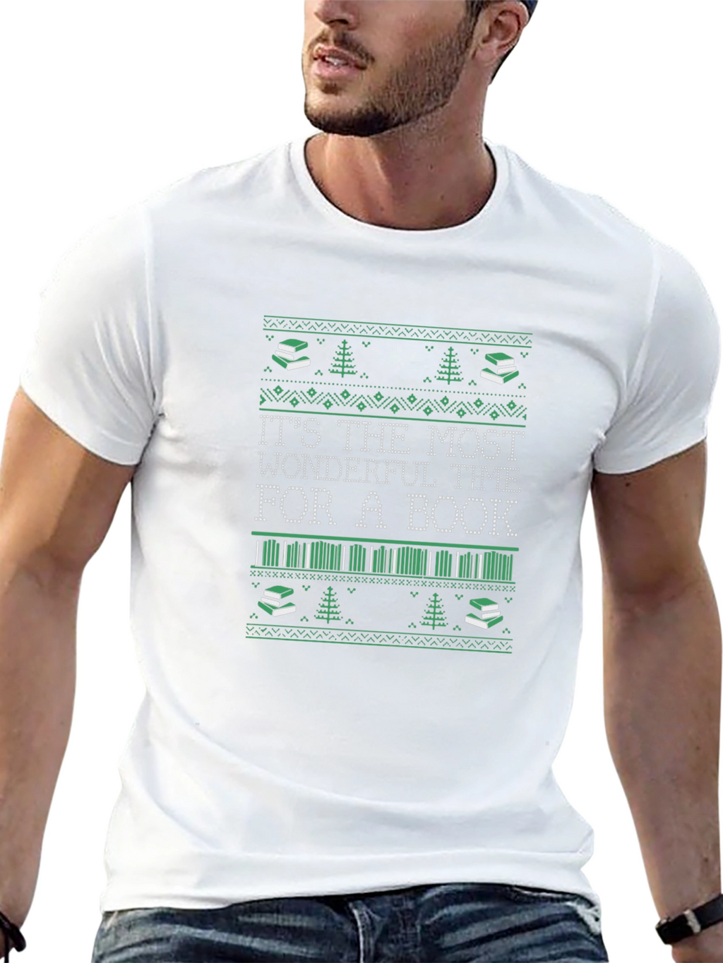 Bookworm Holiday T-Shirt