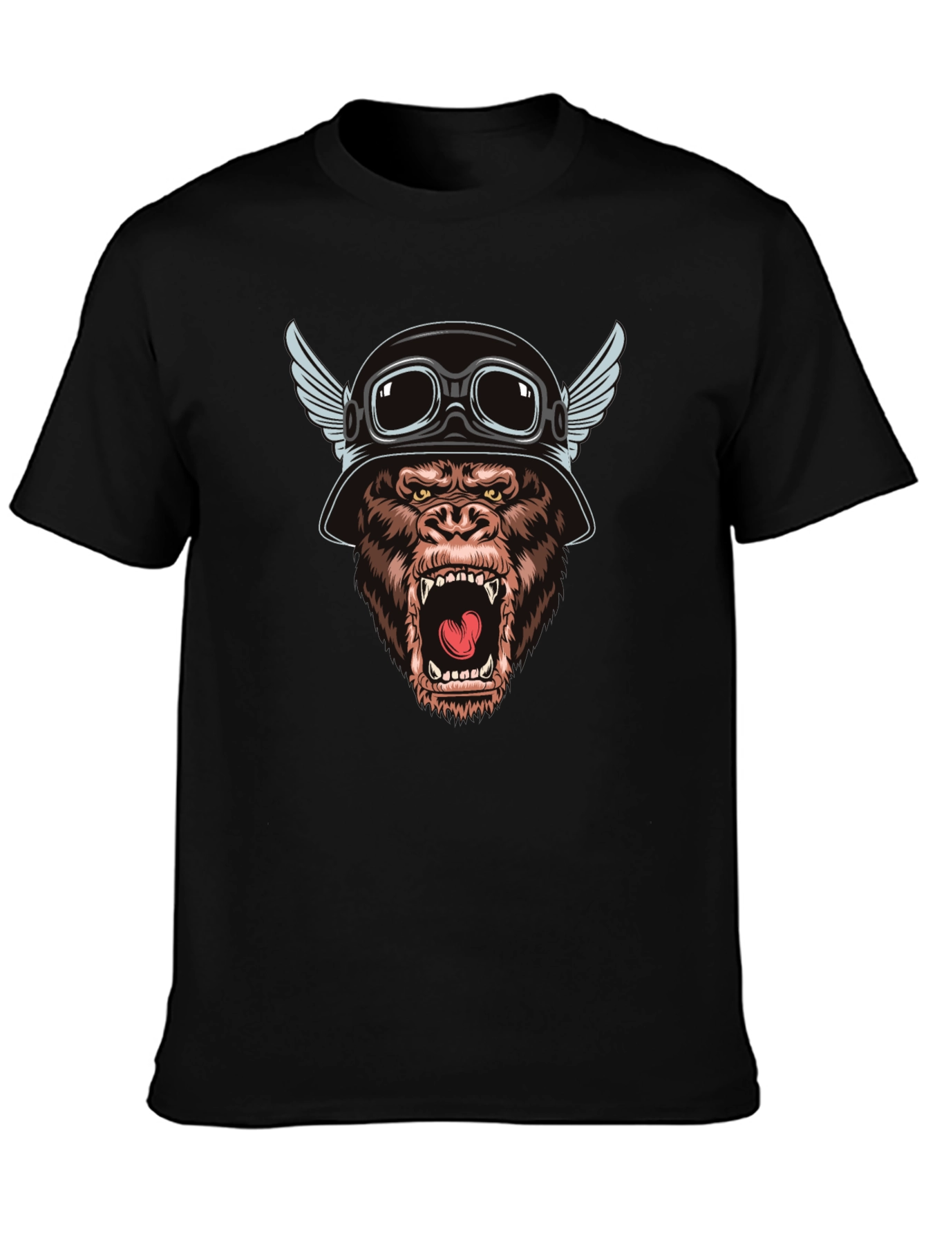 Biker Gorilla T-Shirt