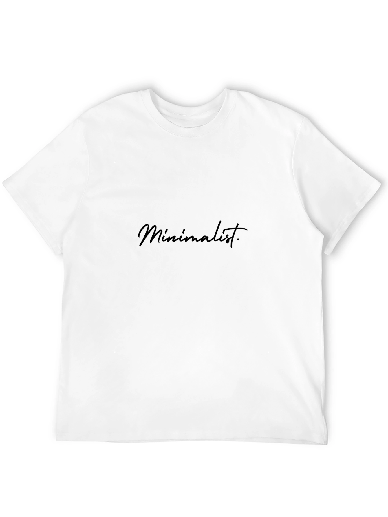Minimalist Black T-Shirt - Modern & Stylish
