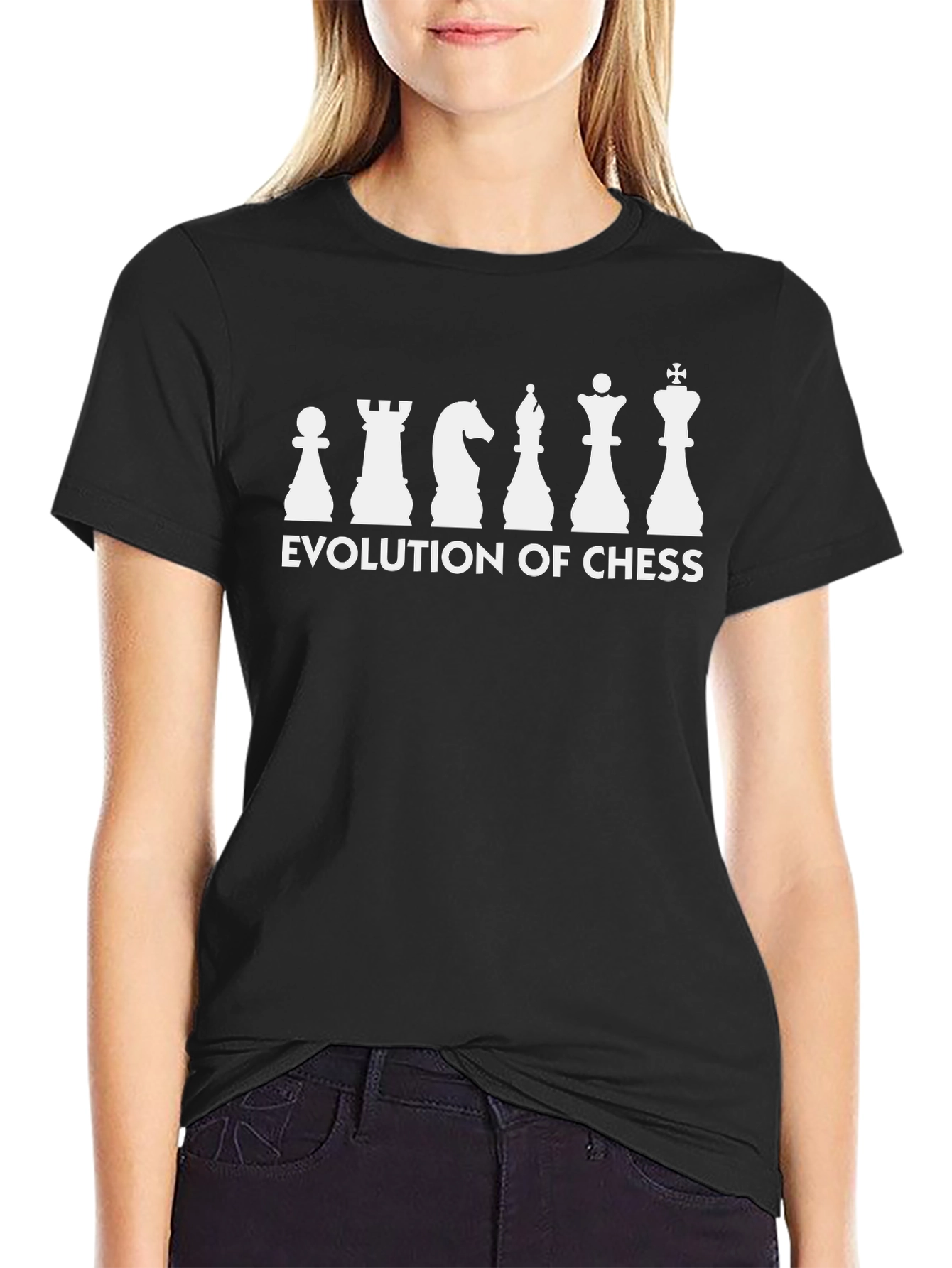 Evolution of Chess Graphic T-Shirt